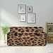 JOCHUAN Primer Plano Textura de Manchas de Leopardo Funda de sofá Suave Funda de Asiento Sofá Muebles empotrados Protector 2