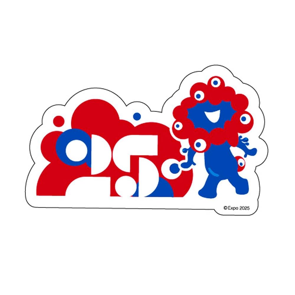 匿名配送☆EXPO2025☆ミャクミャク☆ロゴマスコット3つ Amazon.co.jp: EXPO2025 ミャクミャク キャラクターステッカー