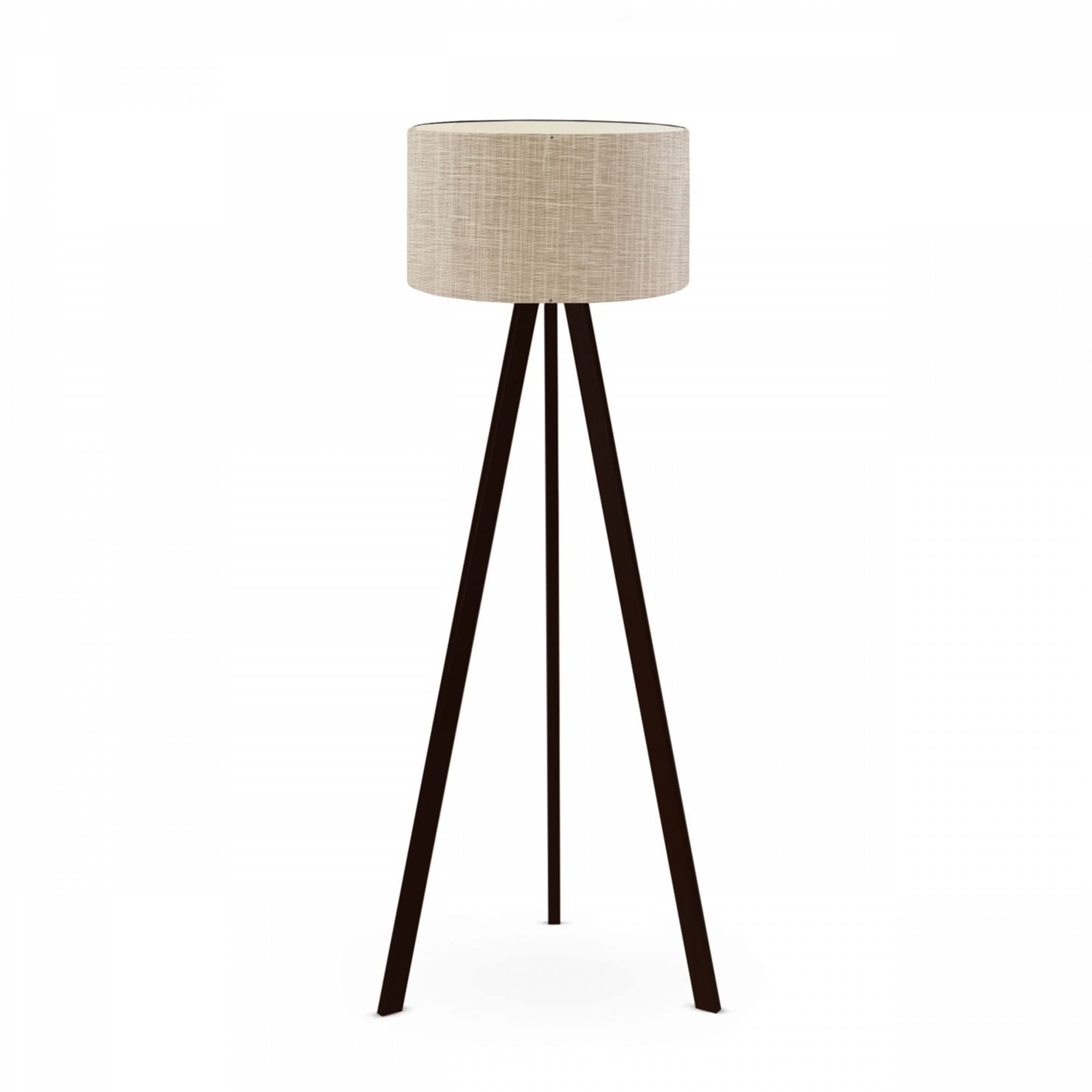 Lámpara de pie con Pvc Hood color Beige