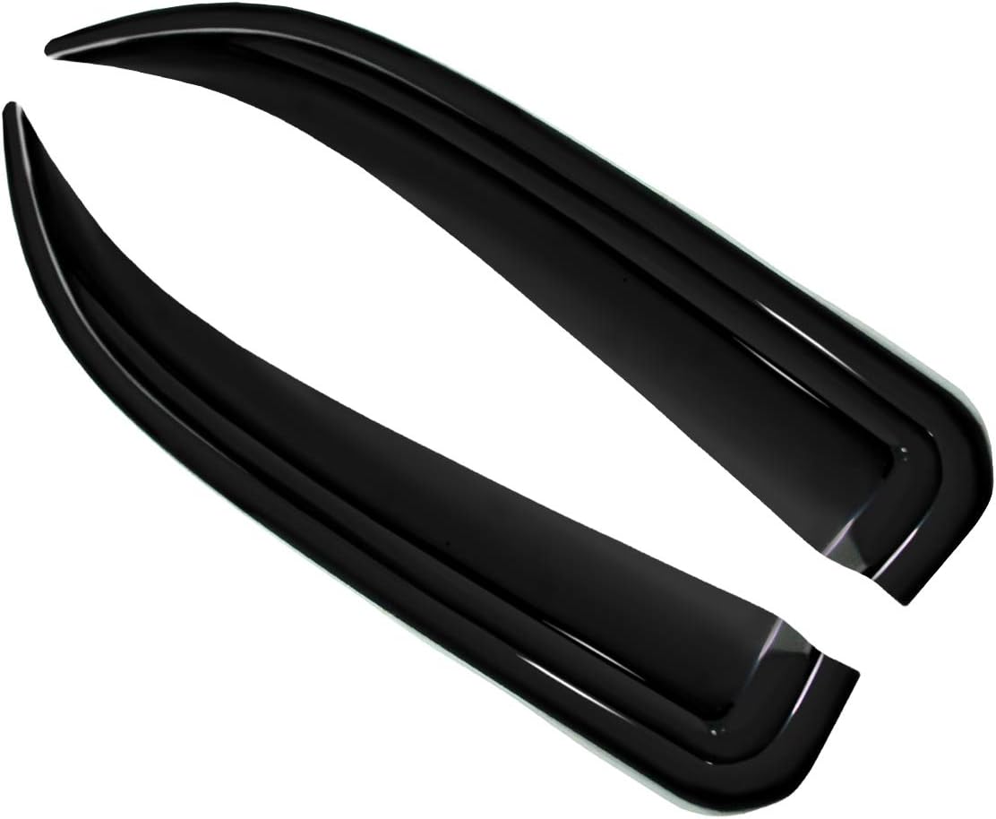 Gldifa 3D Sun Rain Guard Window Visor Wind Deflector