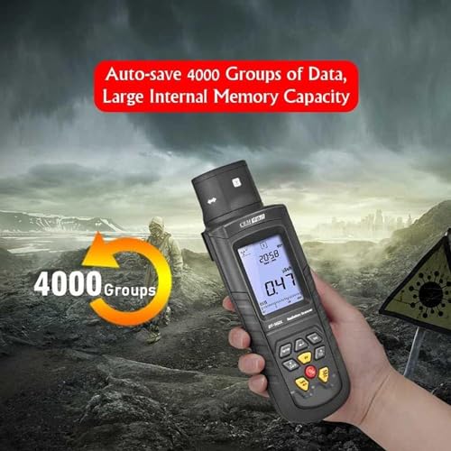 Detector de radiación nuclear – Dosímetro personal para detección de radiación α, β, γ en casa, oficina y hospital