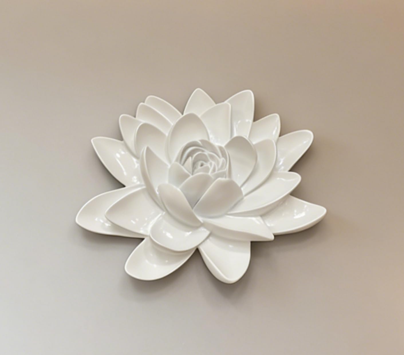 Amazon.com: Artgenius Resin Lotus Flower Wall Decor,3D Flower Wall