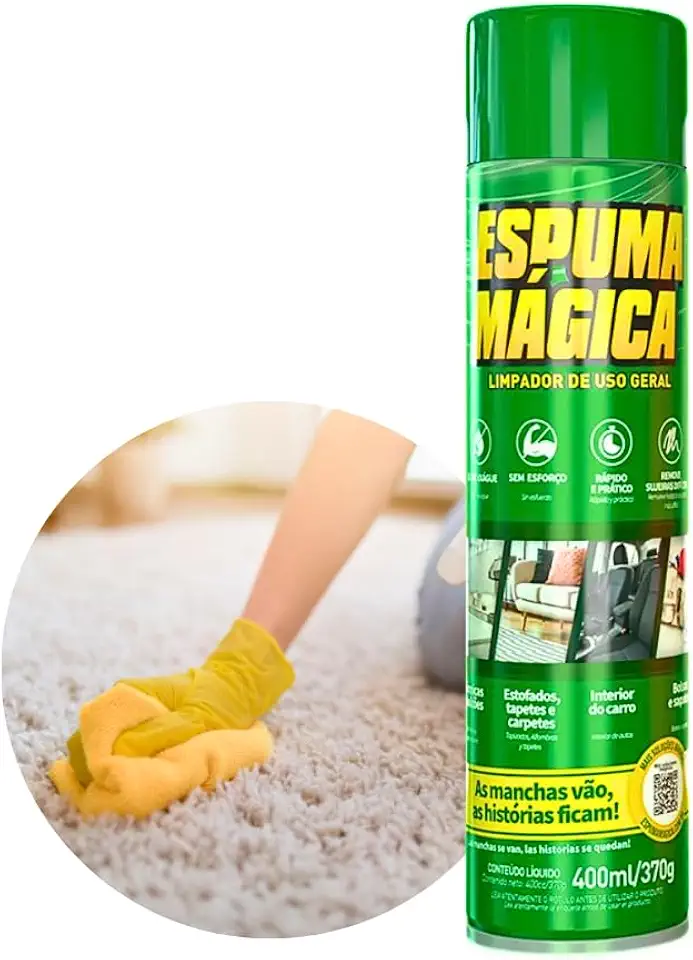 Espuma limpeza mágica Limpador para uso geral limpa multiuso lava a seco estofado tecido carro interior casa
