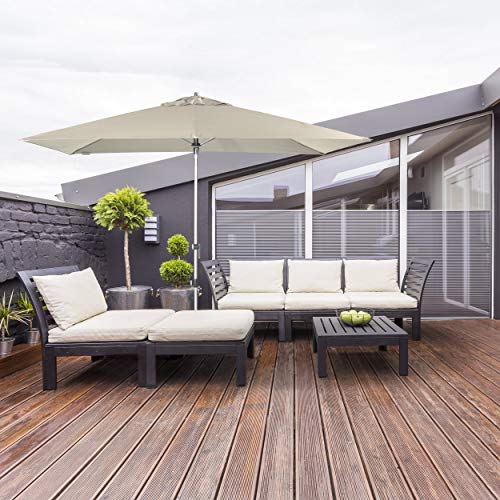 Sonnenschirm 3m Doppler Expert Auto Tilt rechteckig für Balkon und Terrasse
