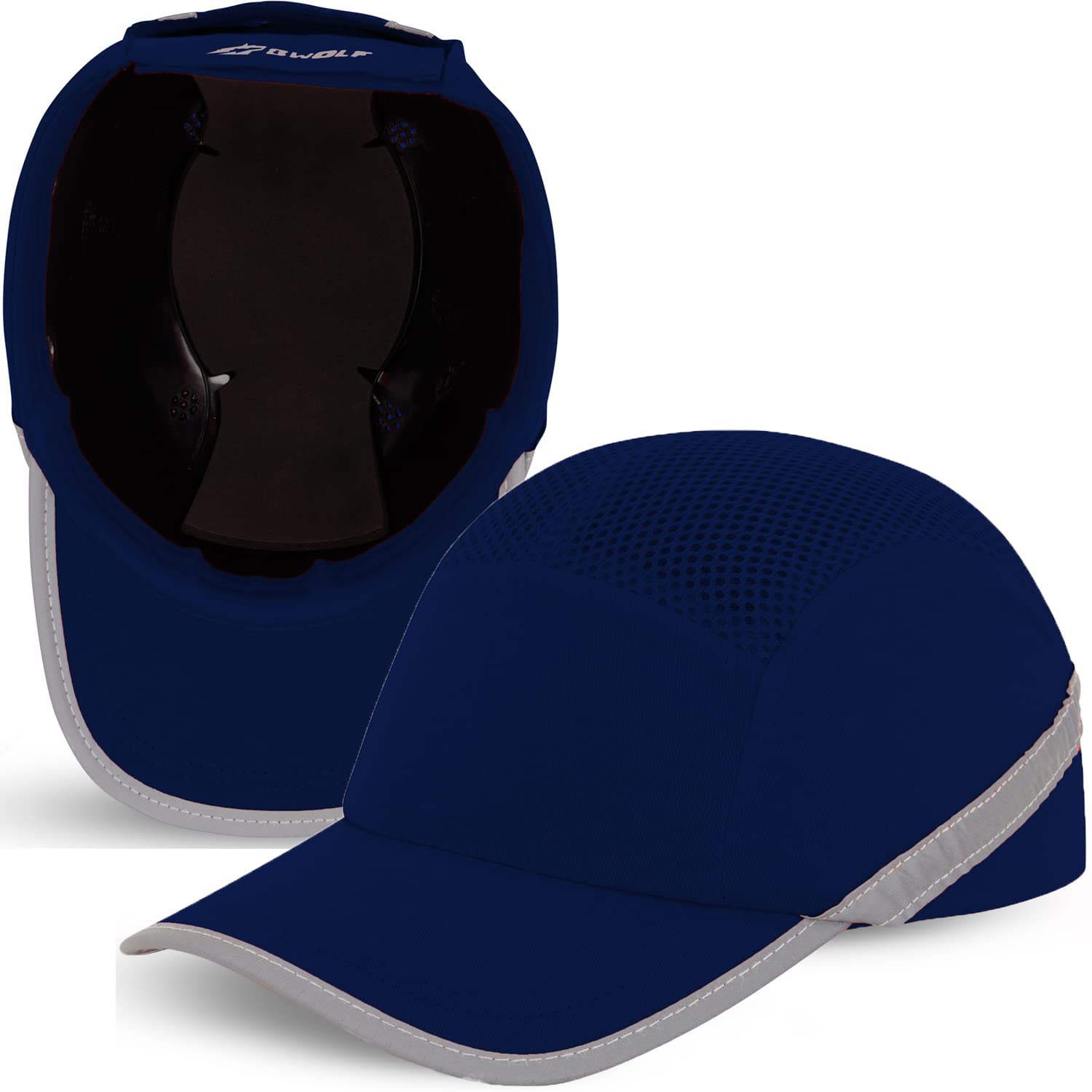 BWOLF Casquette de Sécurité ABS Réfléchissante - Coque Rafraîchissante pour Homme