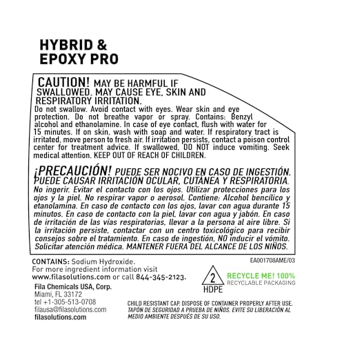 FILA Surface Care Solutions, HYBRID & EPOXY PRO, Instant Cleaner for Fresh Epoxy Grout residues, Grout Cleaner to use during Installation, Clean your Epoxy Floor Kit Tools after Epoxy Flooring, 24oz. - Image 3