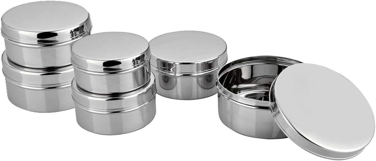 King International Stainless Steel See Through Storage Box