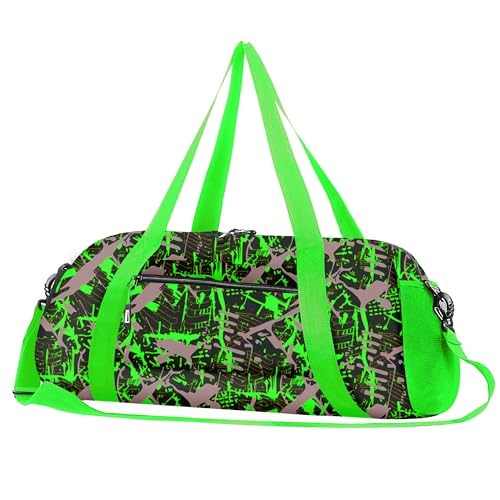 Stumdo Kids Overnighter Duffel Bags for kids, Carry-On Size & Ideal for School Practice or Overnight Travel Weekender Tote for Travel Gym Sport bag for Boys & Girls… (12tylv)