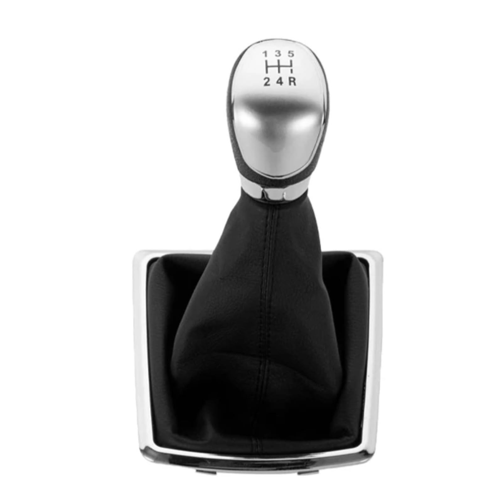 Kunyos Small Matte 5 Insert Gear Shifter Knob For Fiesta 2008-2012 For Focus Mk2 2005-2011 Stylish