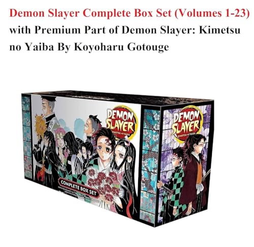 Image of Demon Slayer Kimetsu no Yaiba Manga Box Set (Vol. 1-23) - Complete Collection pro