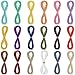 196yards Waxed Cotton Cord 32.8ft/Color Bracelet Thread 1mm Diameter for Jewelry Making Leather Craft DIY(18 Colors) by CCINEE