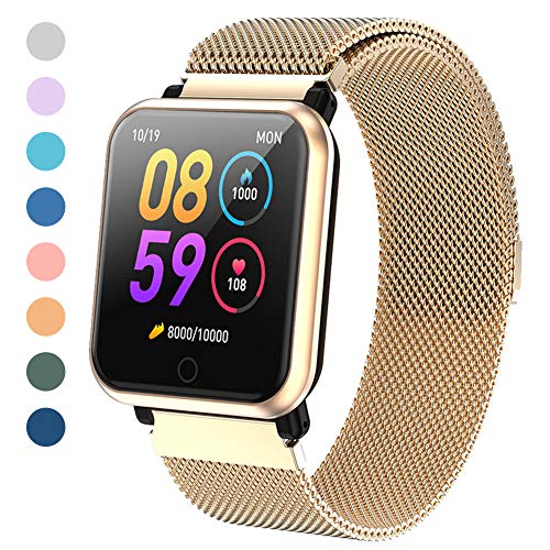 LEKOO Fitness Tracker Activity Tracker with Heart Rate Monitor Waterproof SmartWatch with Step