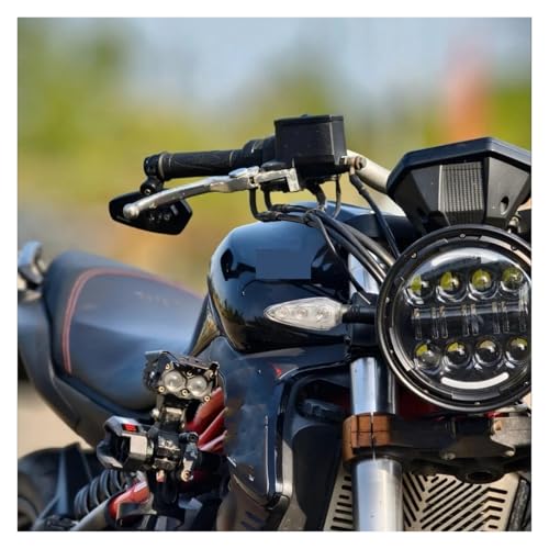 Espejo retrovisor de mango para Benelli 302S y 502C sustitución directa de reflector negro 4