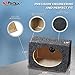 Bbox Pro Audio Tuned Car Speaker Boxes & Enclosures - 6x9 Speaker Box for Great Sound Quality for Home & Vehicle - Push and Insert Speaker Terminals - Set of 2 6x9 Speaker Boxes - Charcoal