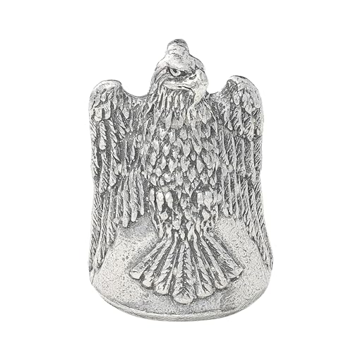 Image of Guardian Bell Animals Good Luck Bell w /Keyring & Black Velvet Gift Bag | Motorcycle Bell | Lead-Free Pewter | Made in USA