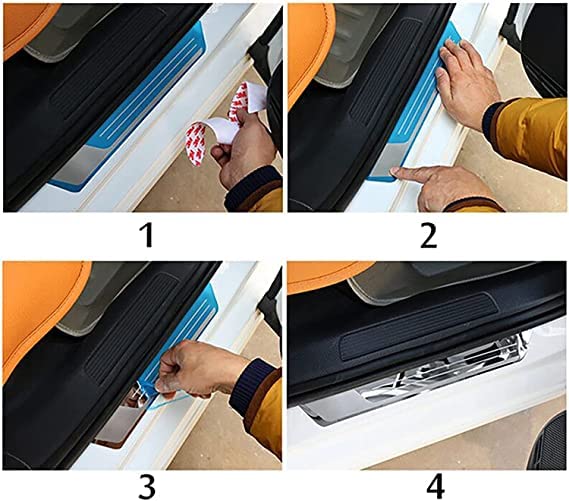 4 stuks Auto Instaplijsten Protector voor Suzuki Vitara 2015 2016