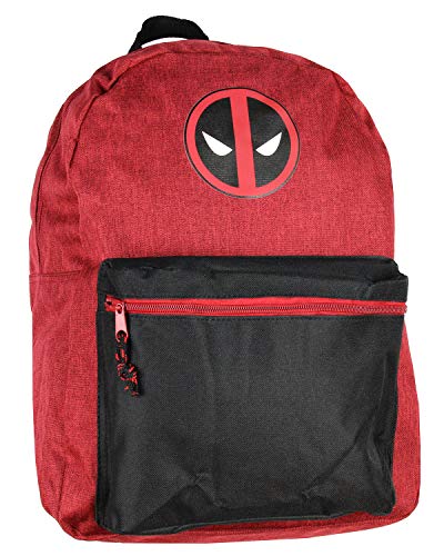 Deadpool Logo Black & Red Backpack