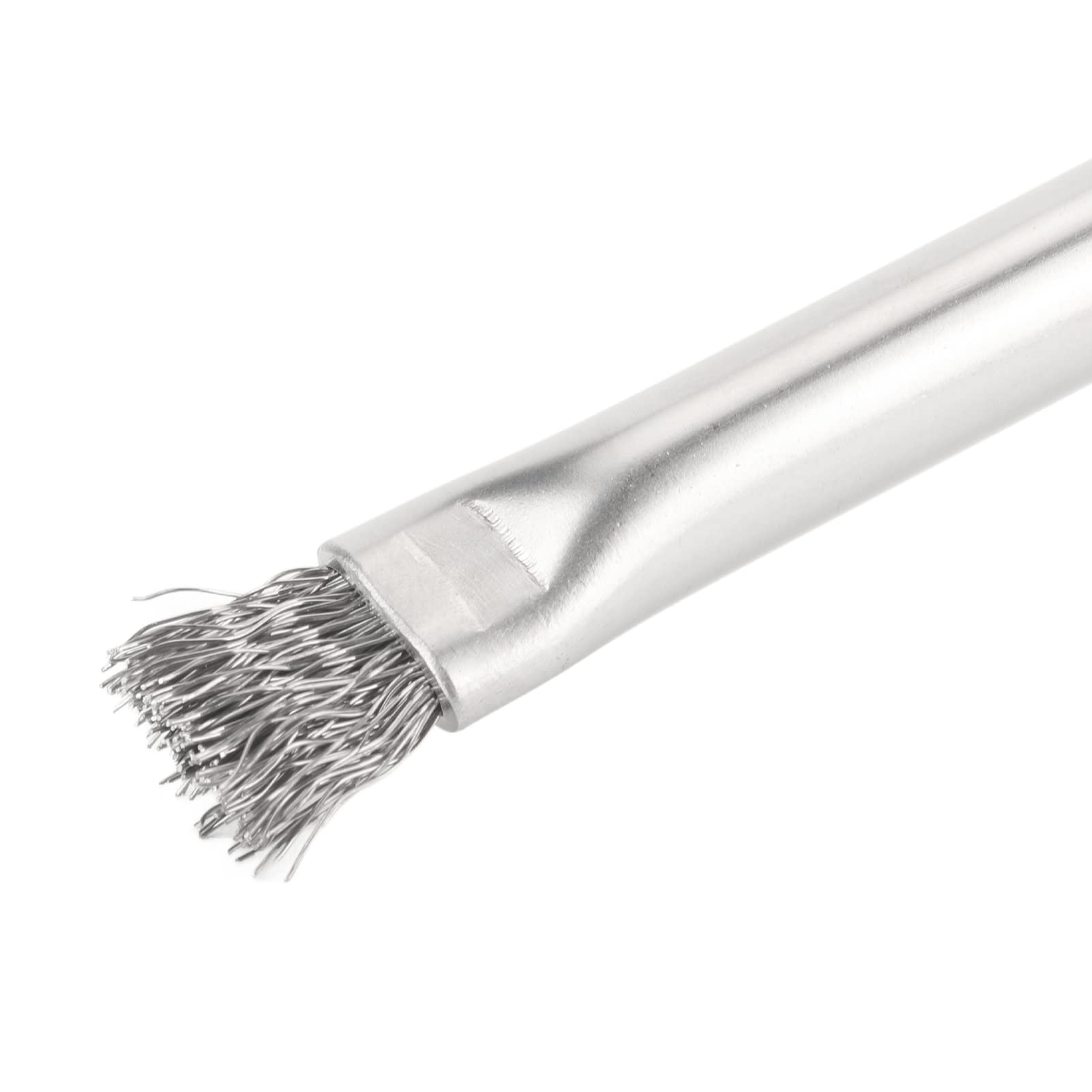 Brosse à algues d'aquarium, durable et à poils métalliques, brosse professionnelle en acier inoxydable 304 doux pour pierre pour aquarium