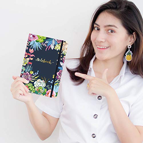 Ruled-Notebook-Journal-Lined-Journal-84-X-58-Hardcover-Page-mark-Thick-Back-Pocket-Lay-Flat-360-to-Write-Easy-with-Premium-Paper-Ruled-Journal-Perfect-for-School-Office-Home