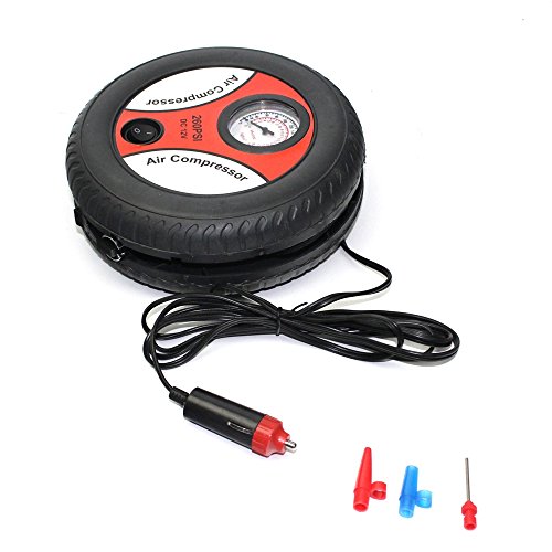 Takestop® COMPRESSORE air compressor 12 VOLT 260