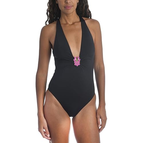 Trina Turk Women's V-Plunge One Piece Swimsuit