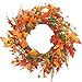Fall wreath and extra flowers