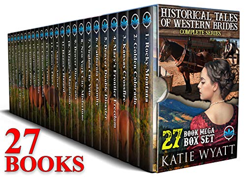 Historical Tales of Western Brides Complete Series: A Sweet Historical Western Romance (Mega Box Set Series Book 1)