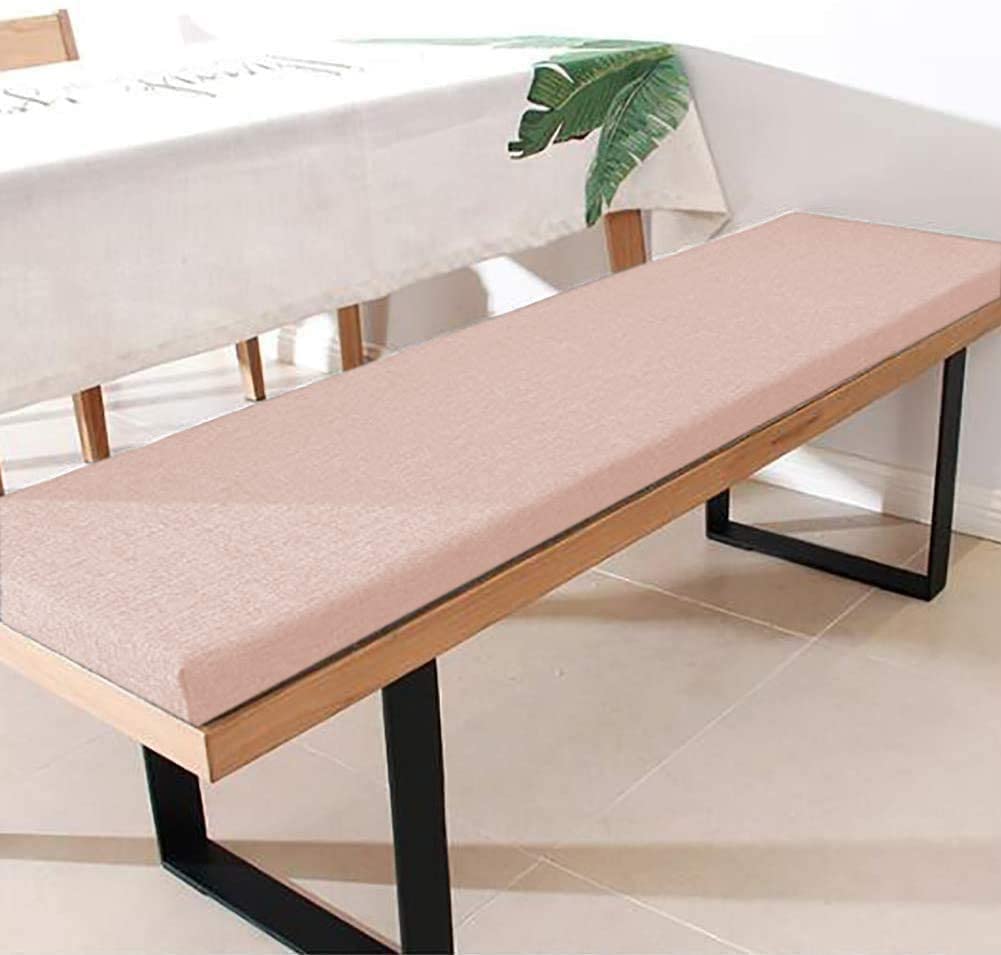 Kimgull Bankkussen Bank Zitkussen Met Afneembaar Slijtvast Stoelkussen Voor Schommels Vensterbank Eetbank Tuinbank (150X40X5CM Beige
