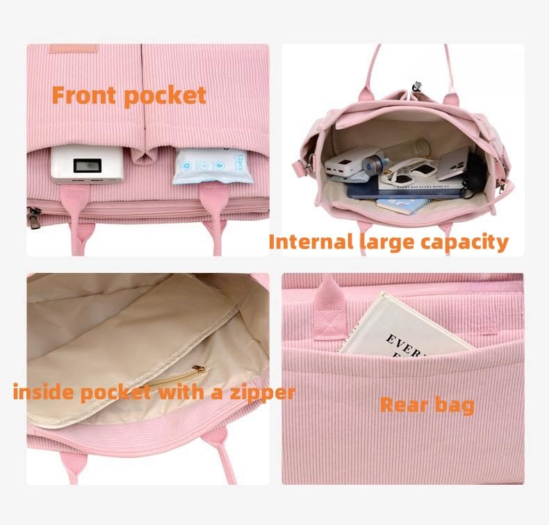 Canvas Tote Bag for Women,Womens Purse Handbags Totes Bags Crossbody Work Laptop Book Bag4