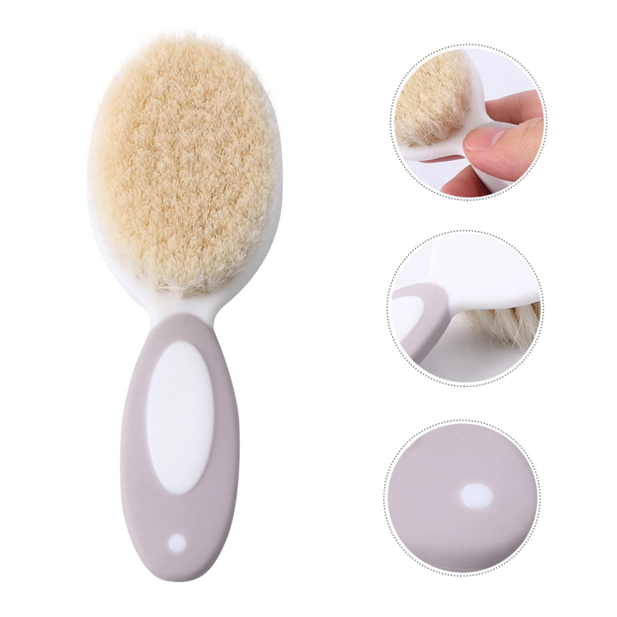 ibasenice 6 Pz Set Di Shampoo Per Bambini Spazzola Per Neonato Bagnetto Spazzole Da Bagno Per Bambini Pettine Per Toelettatura Infantile Lana Bambino Scrubber Multifunzione