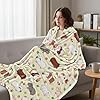 Guinea Pig Blanket for Boys Girls, Soft Flannel Fleece Blanket Gifts, Lightweight Cozy Guinea Pig Lovers Decor Blanket Throw 40"x50" #3