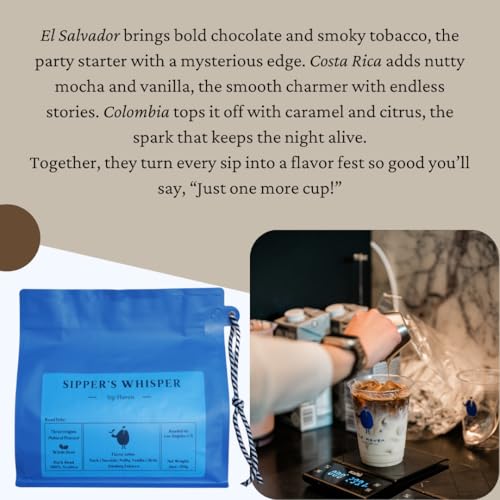 SipHaven Espresso Blend – Café en grano tueste medio 1lb miniatura 5