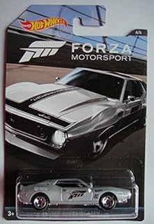 Hot Wheels Forza Motorsport Series Silver AMC Javelin AMX 6/6 5 Spoke