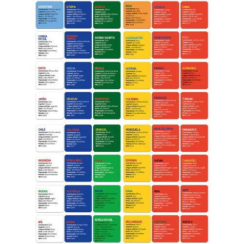 Países e suas Bandeiras - Jogo Educativo - Toyster Brinquedos