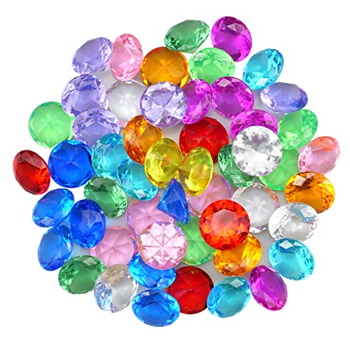 YunBey 50 Pezzi Circa Diamanti Colorati in