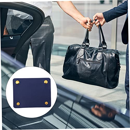 NOLITOY Bag Handle Protector Wrap for Luggage and Handbags Snap Handle Cover for Comfortable Grip Labor Saving Protective Sleeve Blue Strap Accessory4