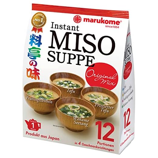 MARUKOME , Pasta miso rojo oscuro (Puro Yo Aka) para sopa,224.55 g