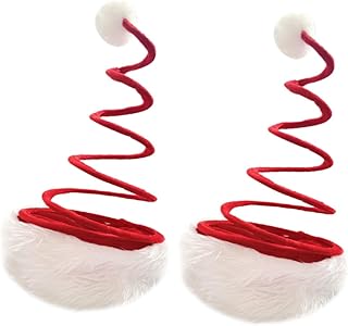 TOYANDONA 2 Peças Fantasias Calças Masculinas Chapéu Roupas Infantis De Papai Noel Toppers De Cabelo Chapéu De Natal Carnaval Foto Adereços Bonés De Natal Bonés