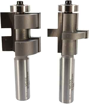 Whiteside Router Bits 3373 Straight Tongue and Groove Set