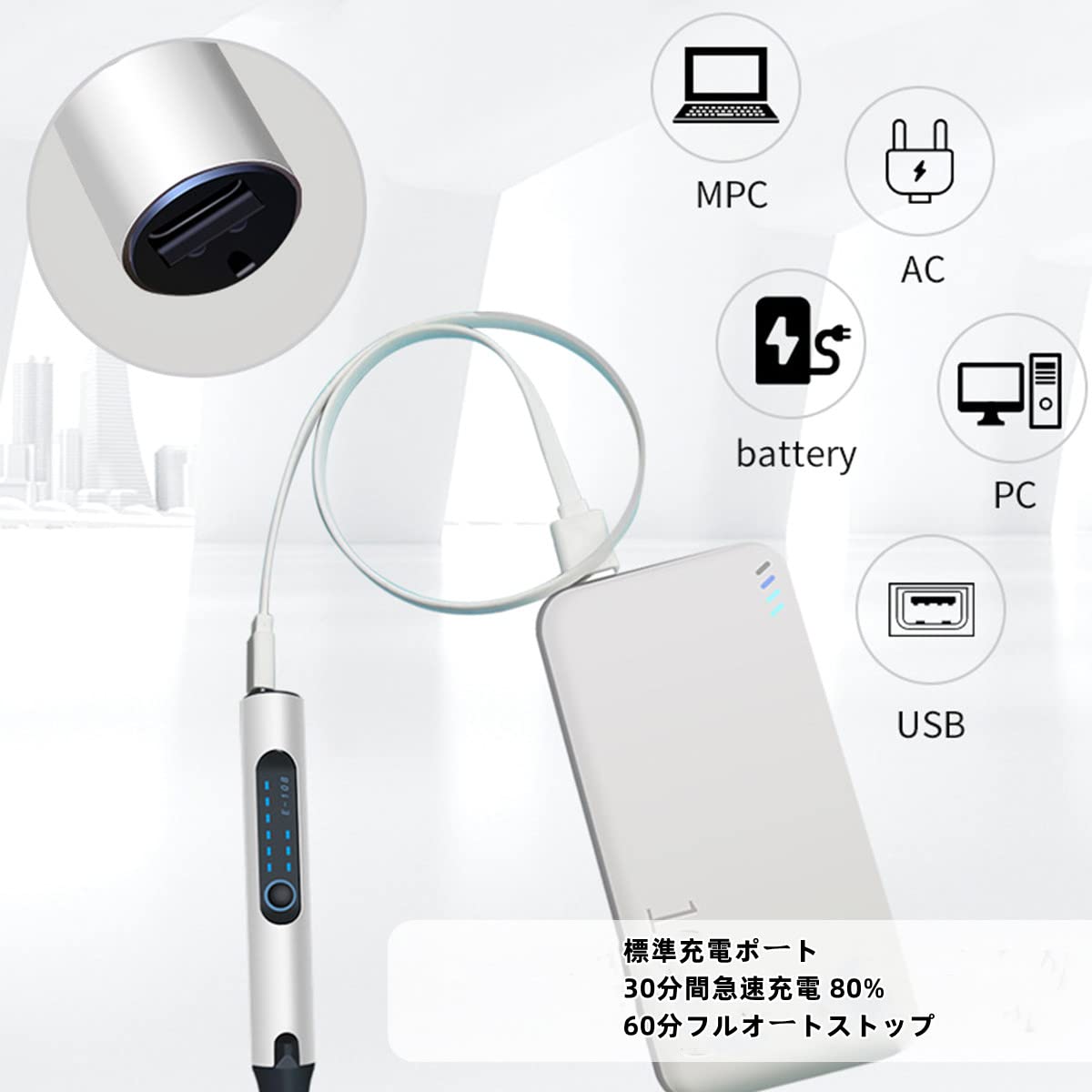 Amazon | redleafjp ミニルーター 電動リューター 工具 42セット USB