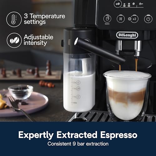 De'Longhi Magnifica Start Automatische Espressomaschine mit automatischem Milchaufschäumer & eingebautem Mahlwerk – 5 One-Touch-Rezepte, leicht zu reinigen, Home Barista Kaffeemaschine für Latte – Bild 6