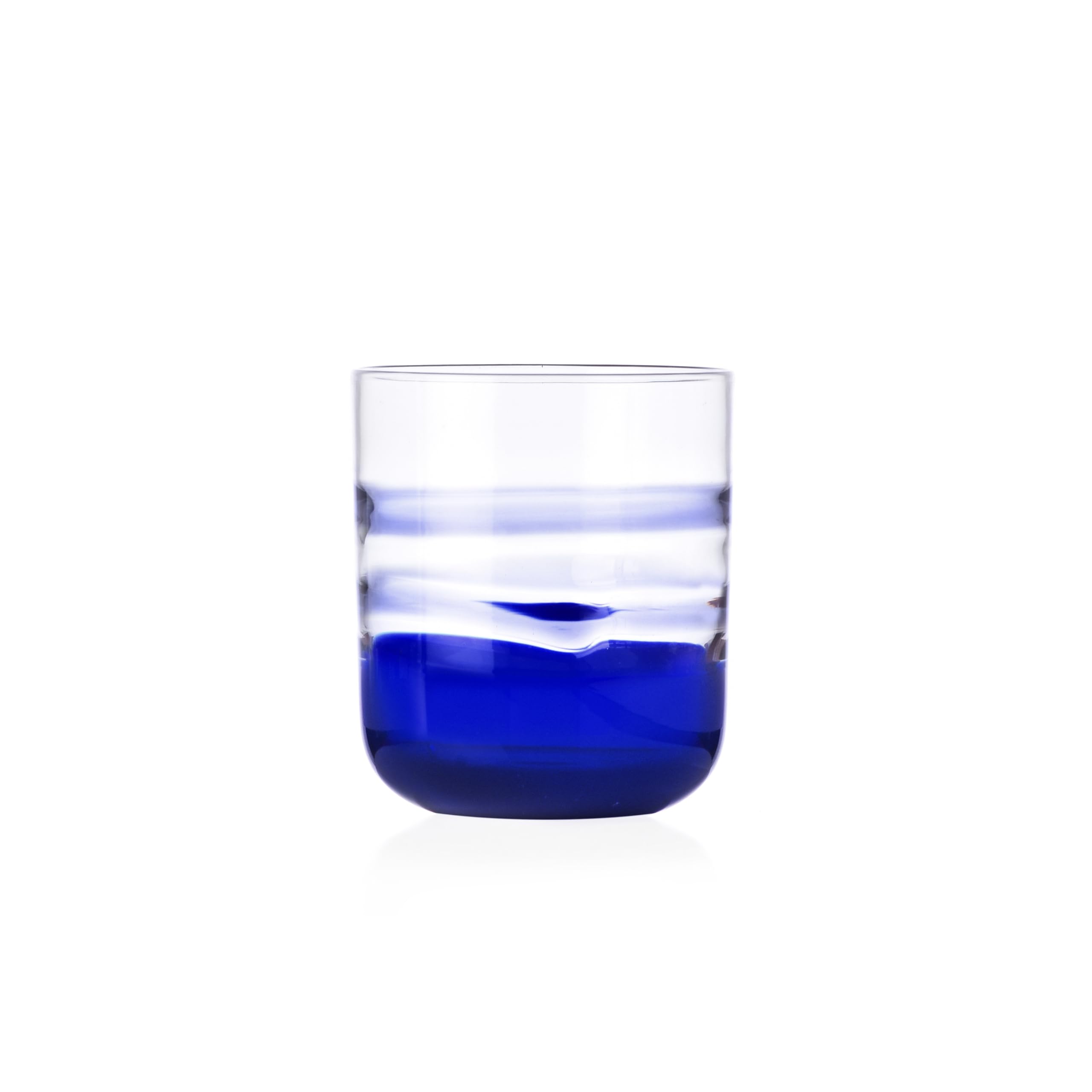 Ichendorf Milano Tumbler, Lilac and Blue, Gesti Collection, 35 cl, Mouth Blown Glass, Hand Finished