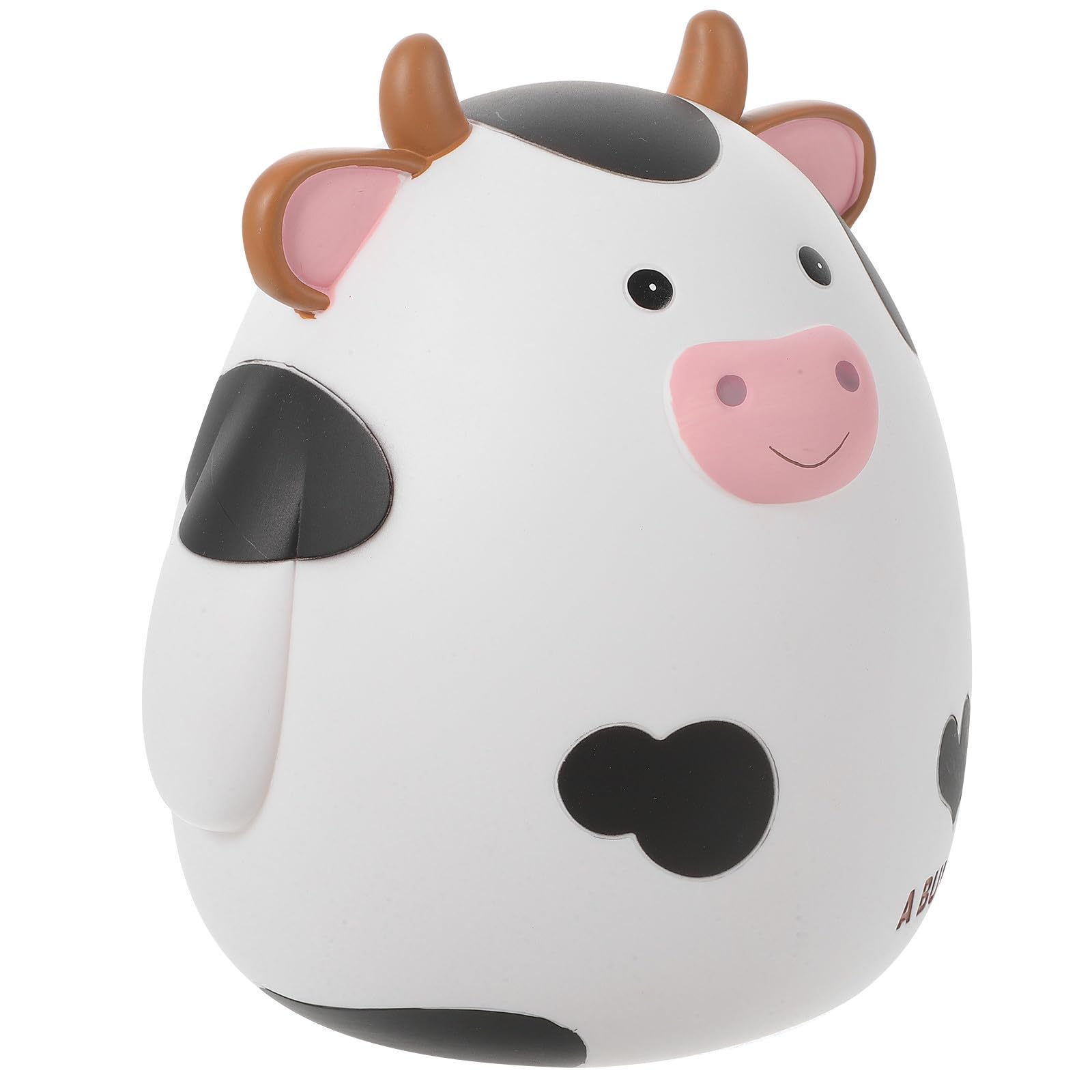 Hucha de vaca grande para guardar monedas sueltas y evitar el desorden de mesa