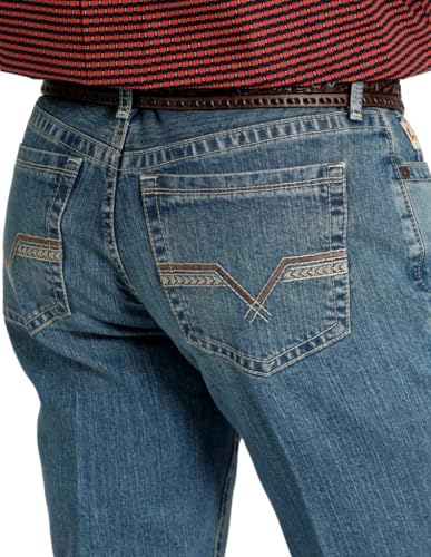 Cinch Western Jeans Mens Ian Slim Bootcut Medium Wash MB312360012