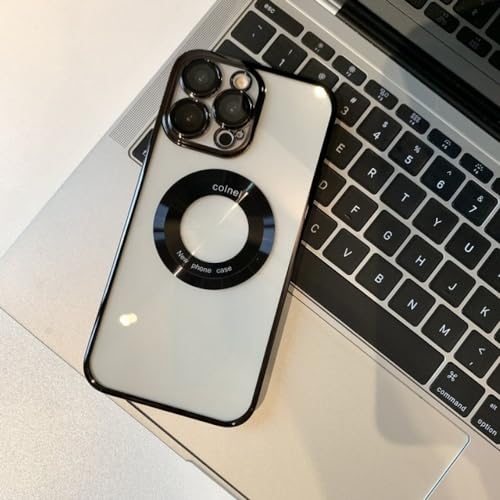 Protection magnétique iPhone 13 Pro Max transparente pour charger en voiture
