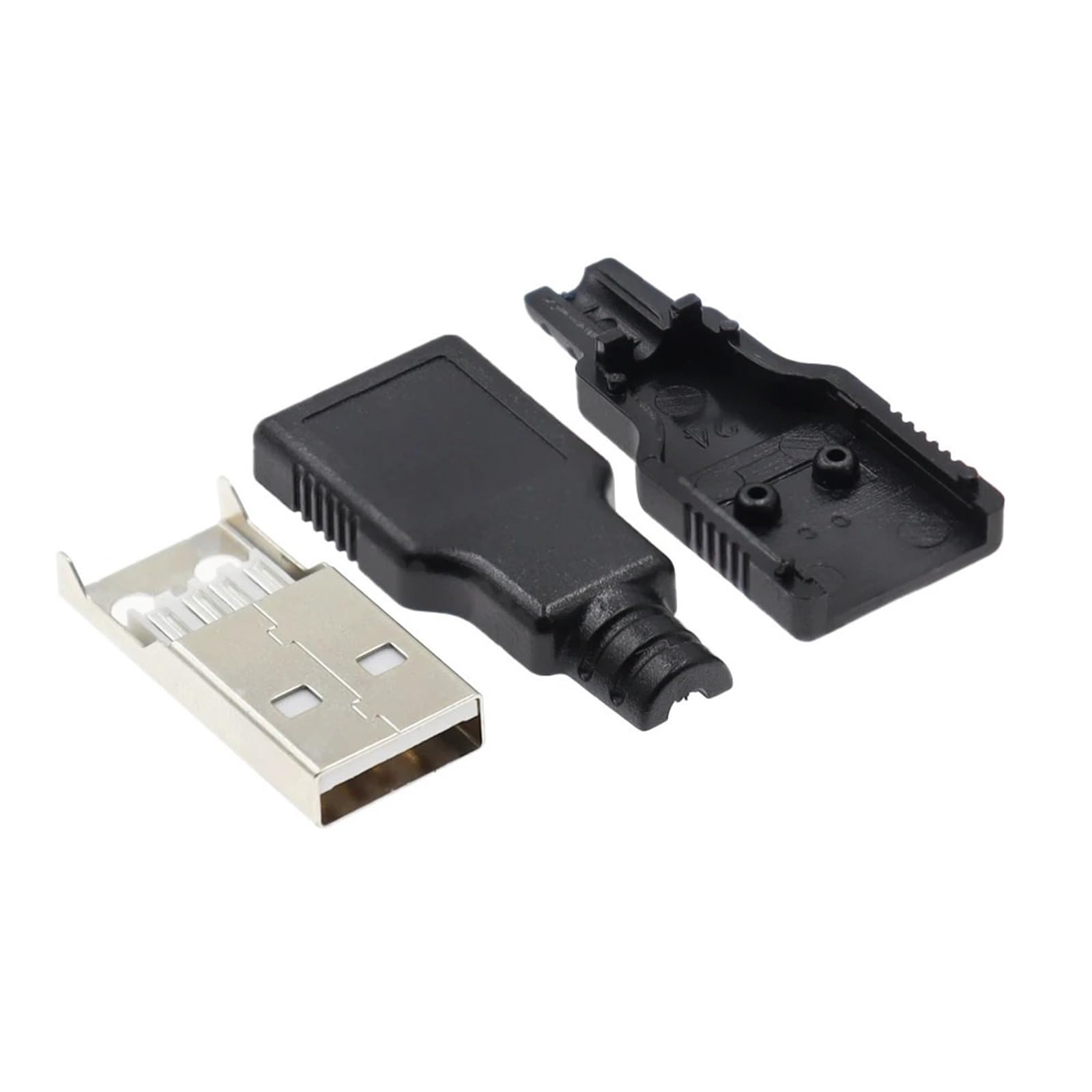 Conector USB Tipo A Macho para Arreglar Cables Rotos y Conexiones Dañadas Pack de 10 2