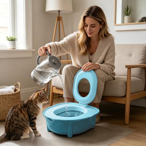 Kit litière pour chat pour apprendre les toilettes pas à pas - 5
