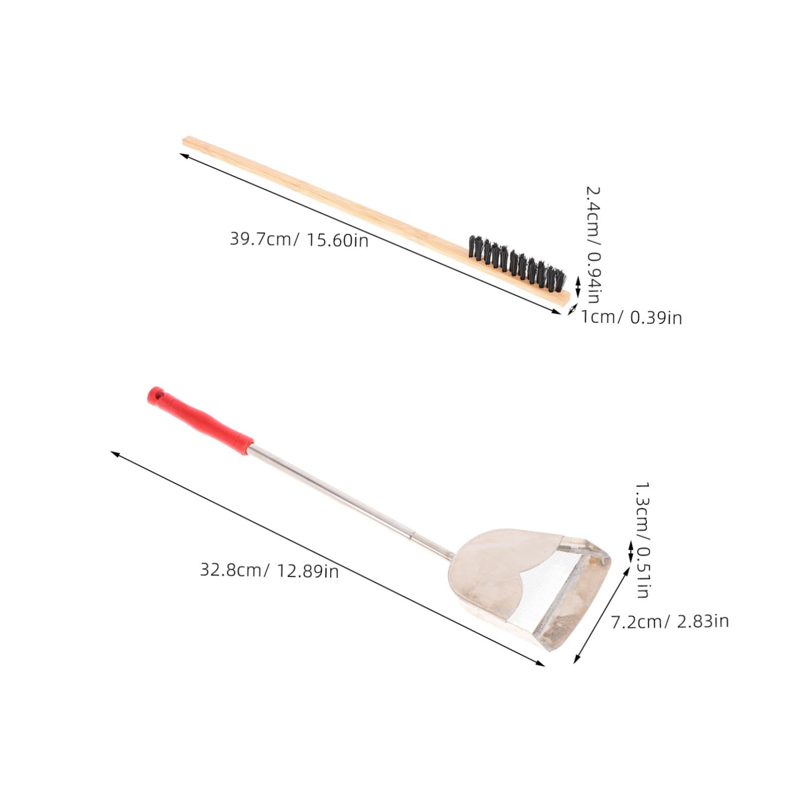 BESPORTBLE 2-pcs Bird Cage Cleaning Brush Pet Cage Accessories Small Animal Brush Household Cleaning Tools