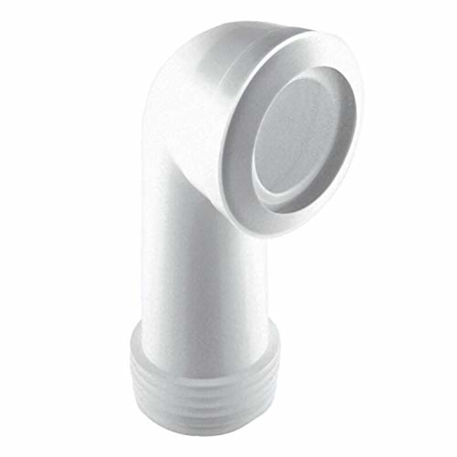 Mcalpine Mac-8L 97-107Mm Inlet X 4"/110Mm Outlet 90? Bend Macfit Wc Connector 5036484019608
