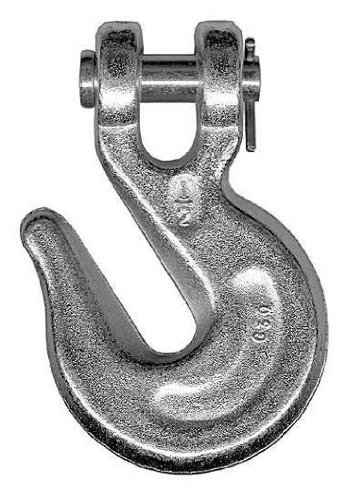 BeautyBlade Chain .25in. Zinc Plated Grade 30 Clevis Slip Hooks